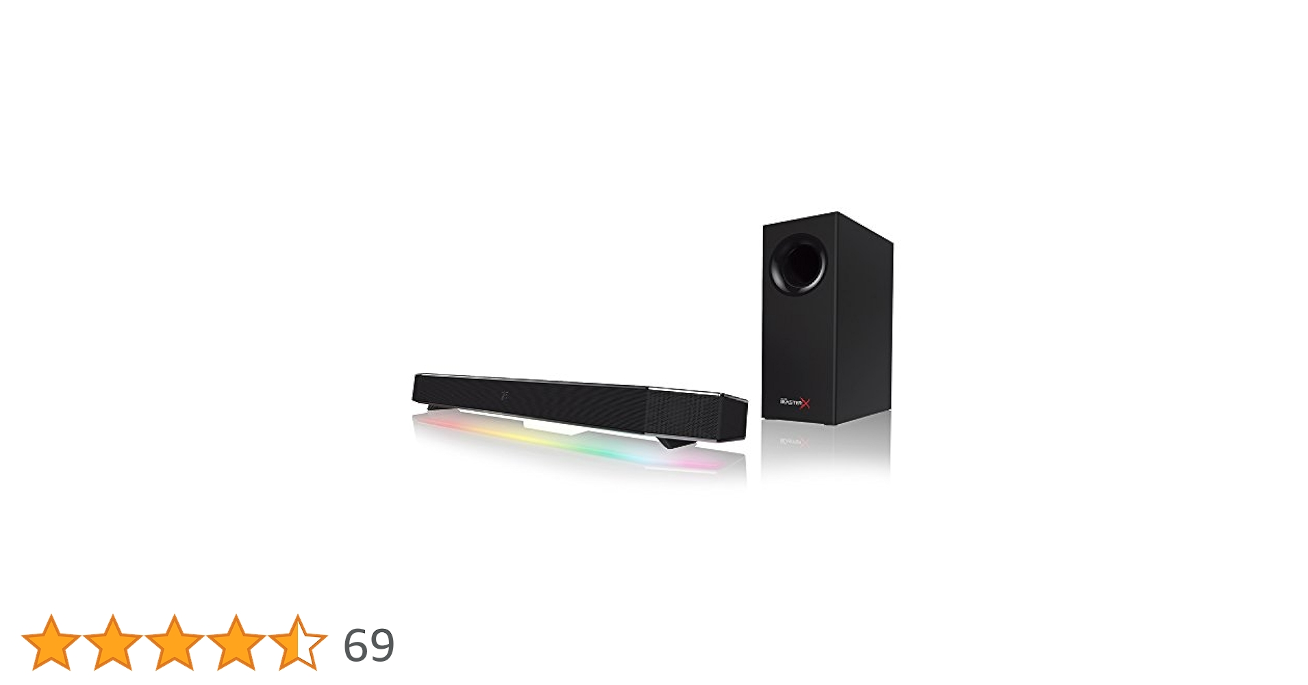 スピーカー・ウーファー Creative Sound BlasterX Katana SBX-KTN Sound Blaster Katana V2X - コンパクト サブウーファー採用